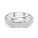 Ladies Ring R23@7 - White Gold - Image