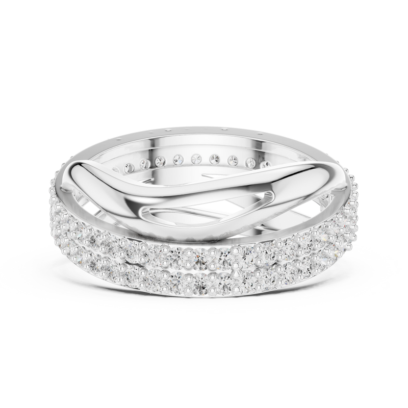 Ladies Ring R23@7 - White Gold - Image