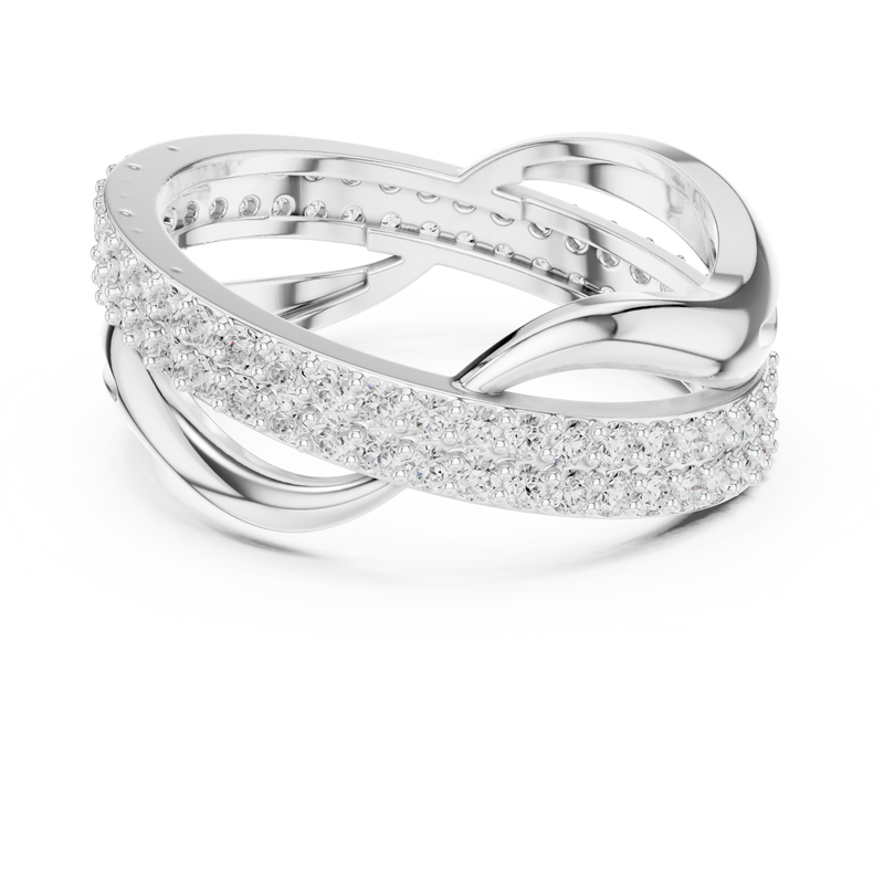 Ladies Ring R23@7 - White Gold - Image