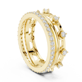 Ladies Ring R24@7 - Yellow Gold - Image