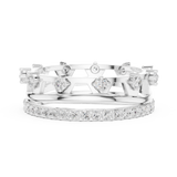 Ladies Ring R24@7 - White Gold - Image
