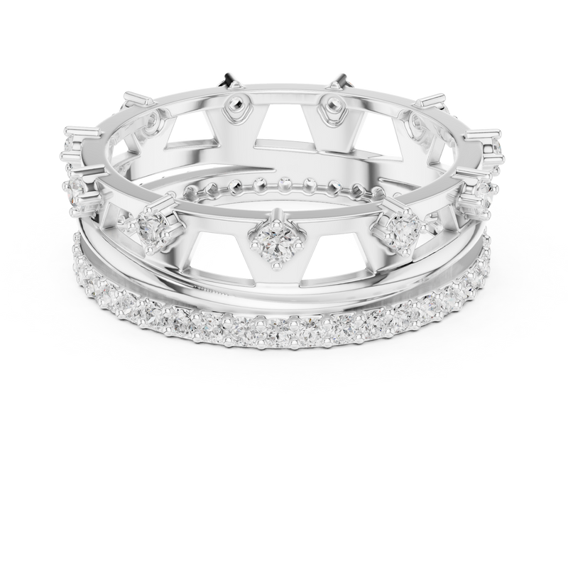 Ladies Ring R24@7 - White Gold - Image