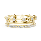Ladies Ring R24@7 - Yellow Gold - Image
