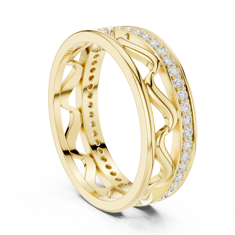 Ladies Ring R25@7 - Yellow Gold - Image