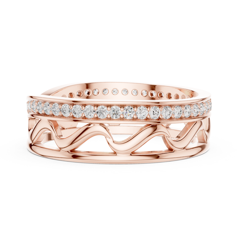Ladies Ring R25@7 - Rose Gold - Image