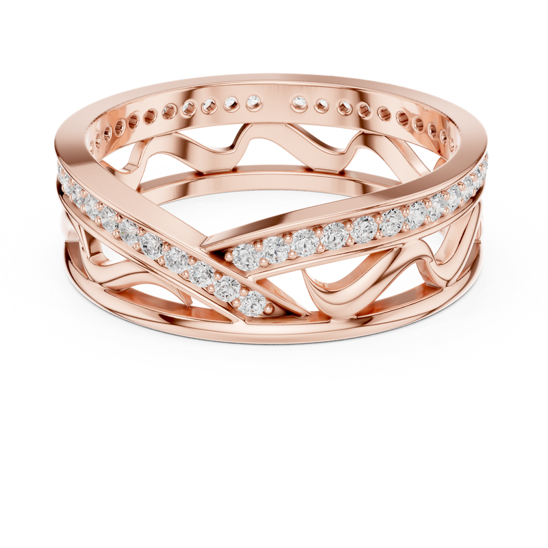 Ladies Ring R25@7 - Rose Gold - Image