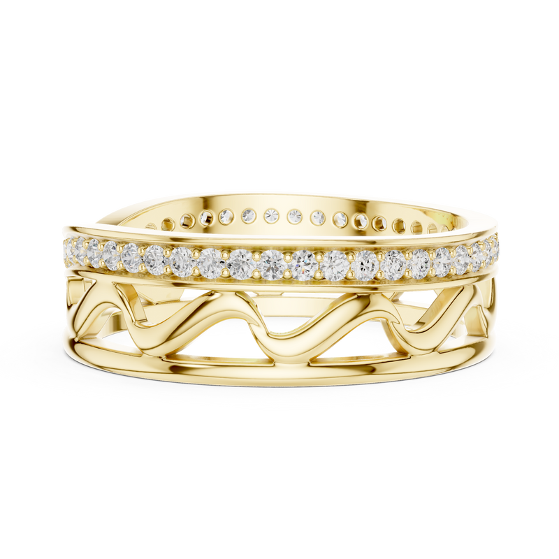 Ladies Ring R25@7 - Yellow Gold - Image