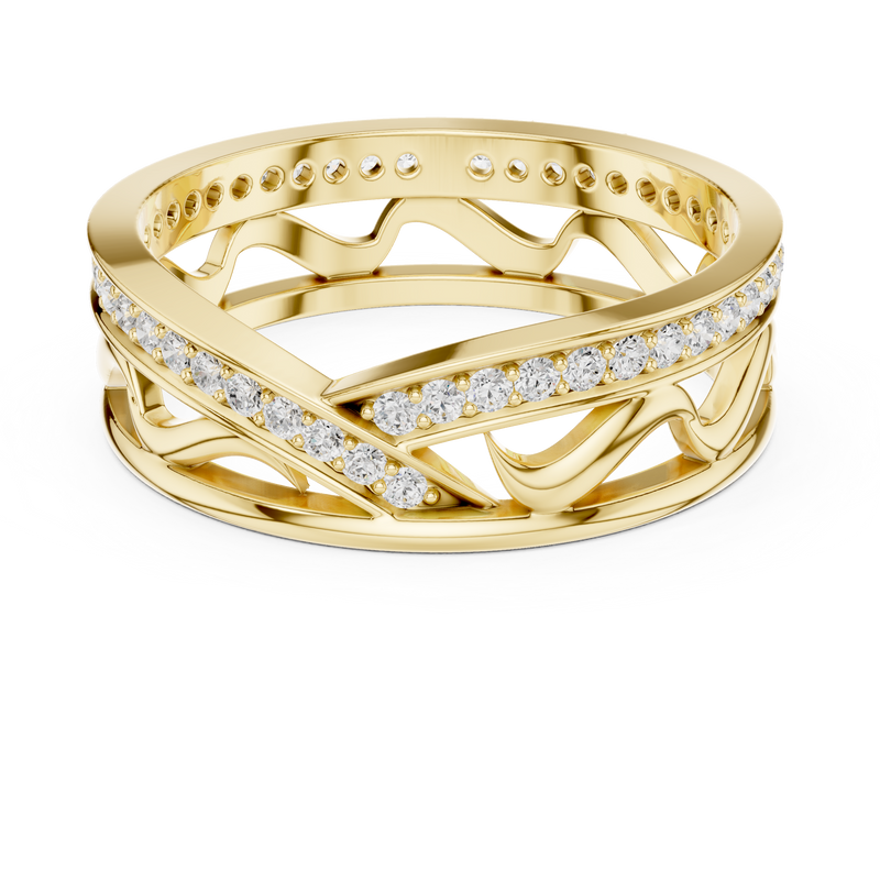 Ladies Ring R25@7 - Yellow Gold - Image