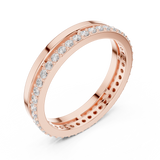 Ladies Ring R26@7 - Rose Gold - Image