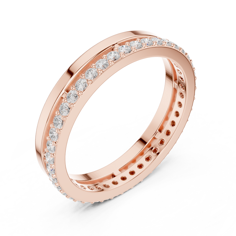 Ladies Ring R26@7 - Rose Gold - Image
