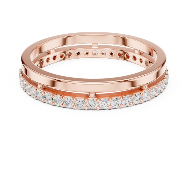Ladies Ring R26@7 - Rose Gold - Image