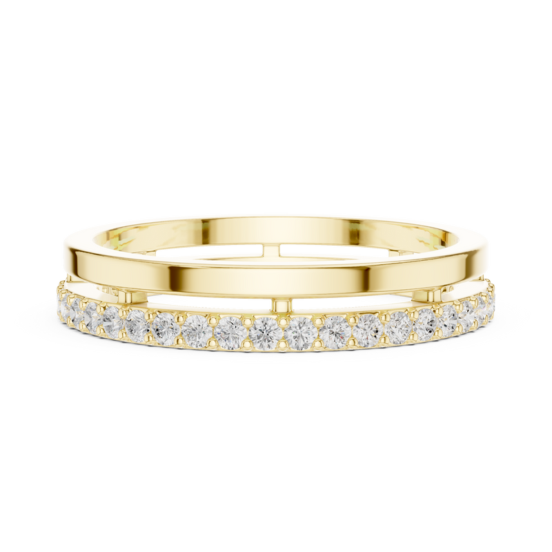 Ladies Ring R26@7 - Yellow Gold - Image