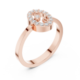Ladies Ring R28@7 - Rose Gold - Image