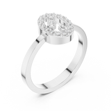 Ladies Ring R28@7 - White Gold - Image