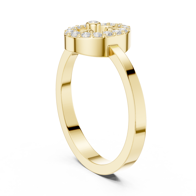 Ladies Ring R28@7 - Yellow Gold - Image