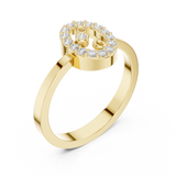 Ladies Ring R28@7 - Yellow Gold - Image