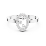 Ladies Ring R28@7 - White Gold - Image
