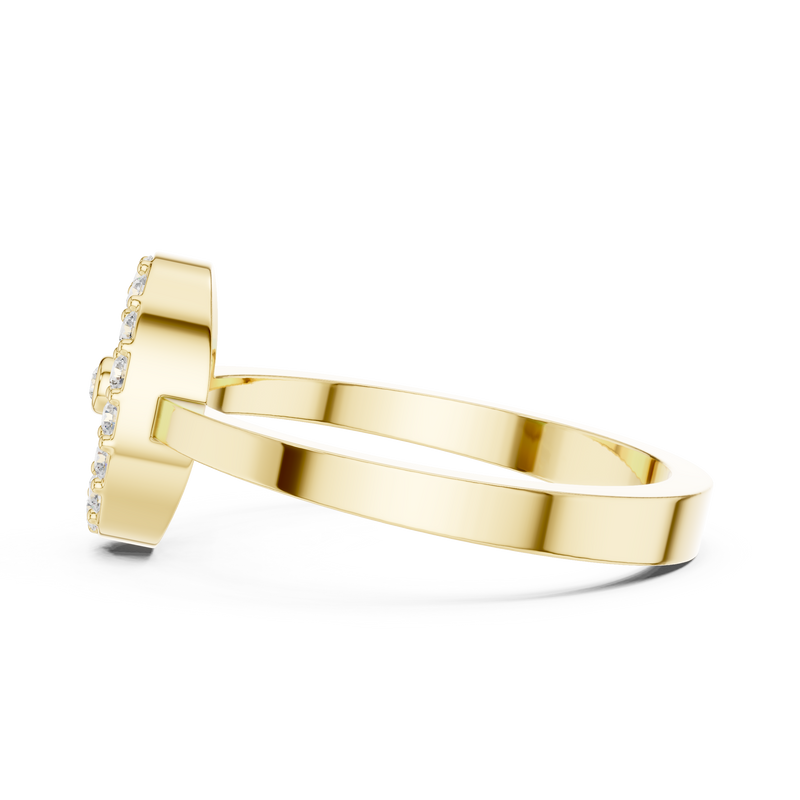 Ladies Ring R28@7 - Yellow Gold - Image