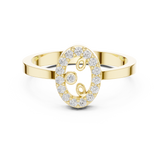 Ladies Ring R28@7 - Yellow Gold - Image