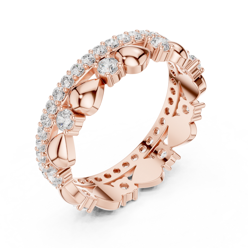 Ladies Ring R30@7 - Rose Gold - Image
