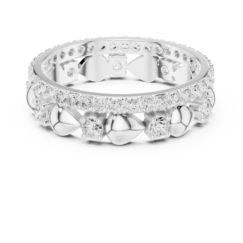 Ladies Ring R30@7 - White Gold - Image