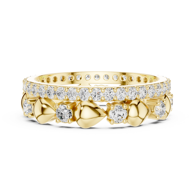 Ladies Ring R30@7 - Yellow Gold - Image