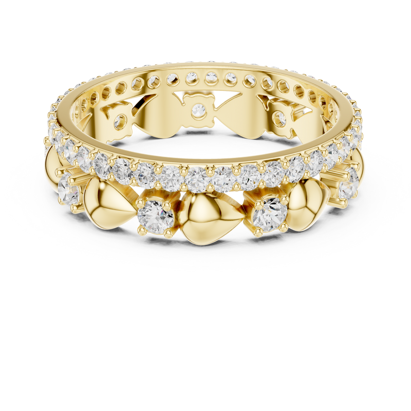 Ladies Ring R30@7 - Yellow Gold - Image
