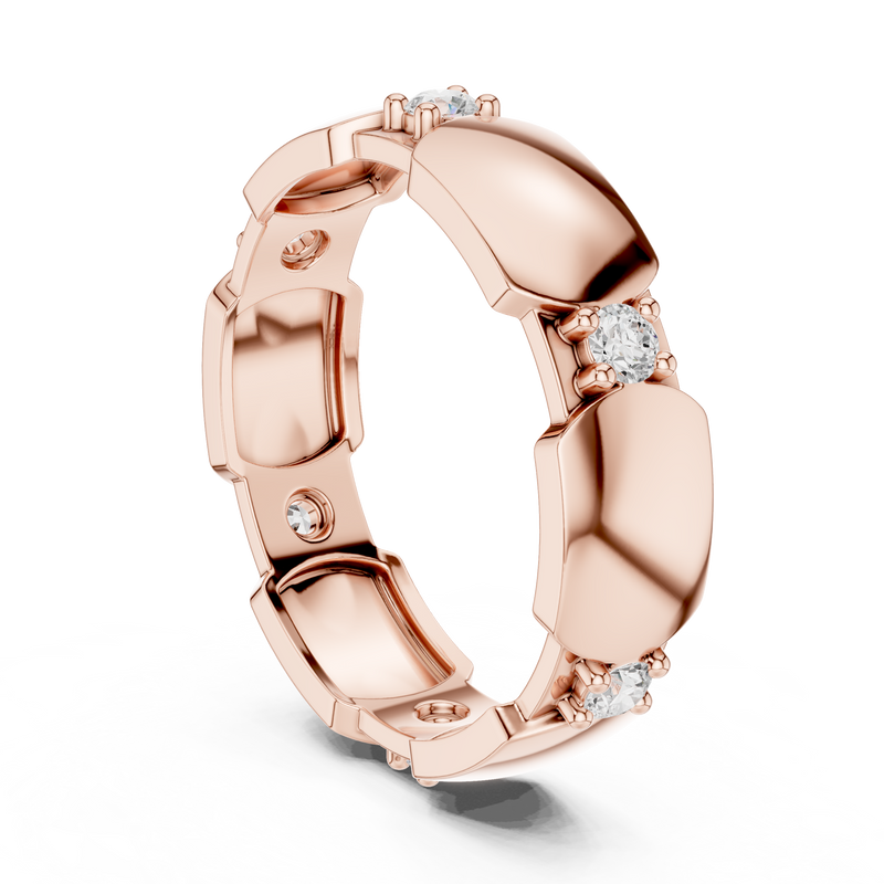 Ladies Ring R3@7 - Rose Gold - Image