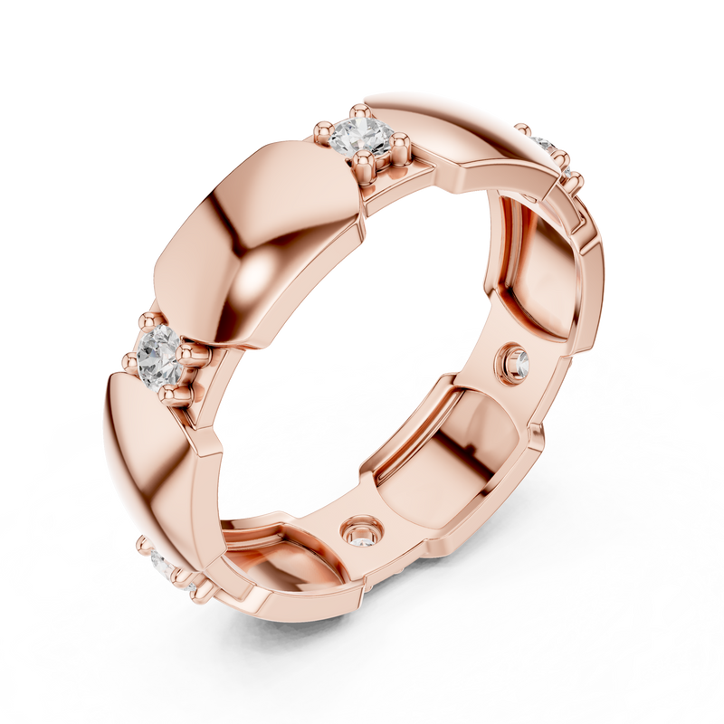Ladies Ring R3@7 - Rose Gold - Image