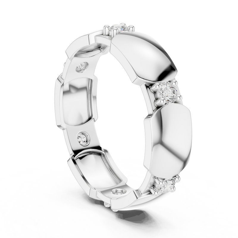 Ladies Ring R3@7 - White Gold - Image