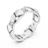 Ladies Ring R3@7 - White Gold - Image