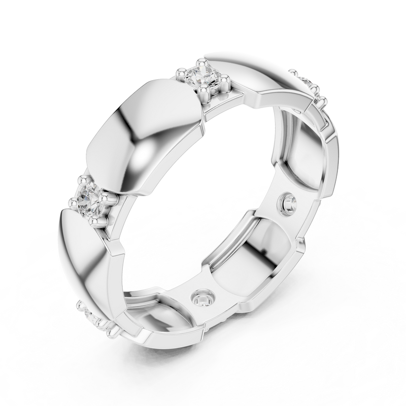 Ladies Ring R3@7 - White Gold - Image