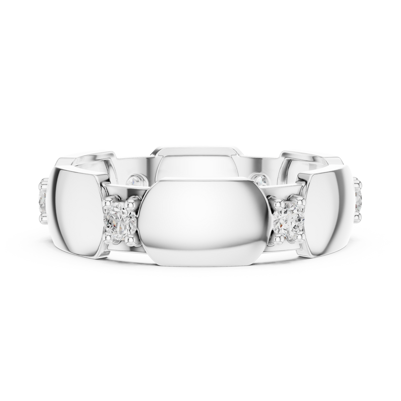 Ladies Ring R3@7 - White Gold - Image