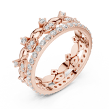 Ladies Ring R31@7 - Rose Gold - Image