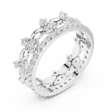 Ladies Ring R31@7 - White Gold - Image