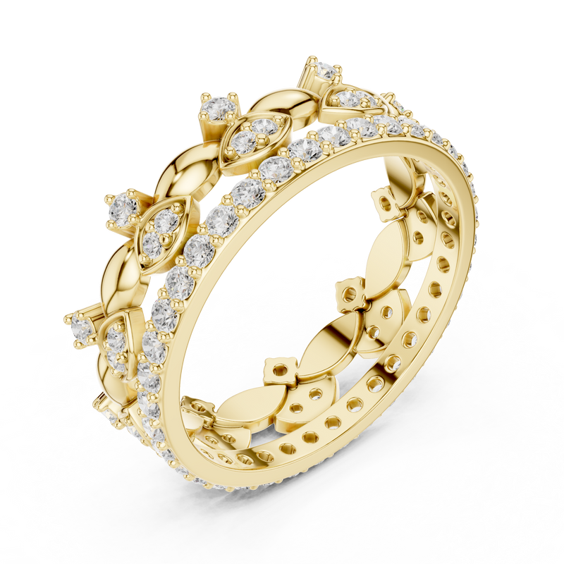 Ladies Ring R31@7 - Yellow Gold - Image