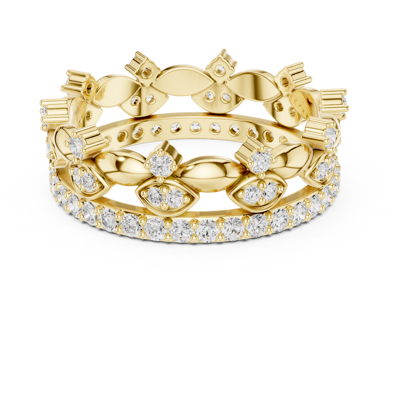Ladies Ring R31@7 - Yellow Gold - Image