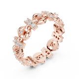 Ladies Ring R33@7 - Rose Gold - Image