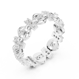 Ladies Ring R33@7 - White Gold - Image
