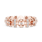 Ladies Ring R33@7 - Rose Gold - Image