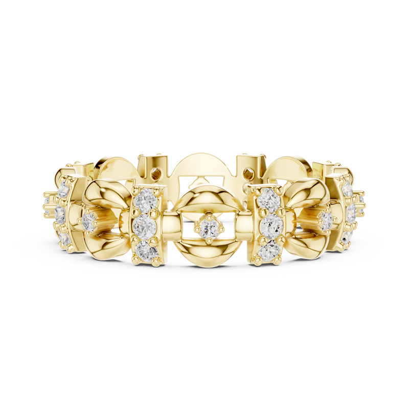 Ladies Ring R33@7 - Yellow Gold - Image