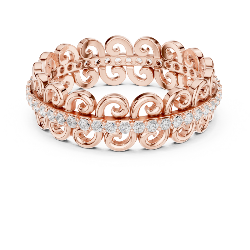 Ladies Ring R34@7 - Rose Gold - Image
