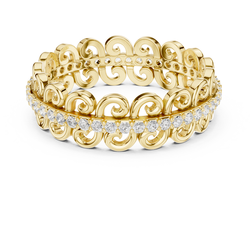 Ladies Ring R34@7 - Yellow Gold - Image