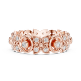 Ladies Ring R36@7 - Rose Gold - Image