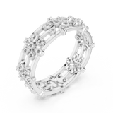 Ladies Ring R37@7 - White Gold - Image