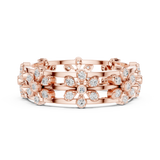 Ladies Ring R37@7 - Rose Gold - Image