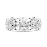 Ladies Ring R37@7 - White Gold - Image