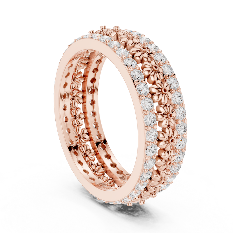 Ladies Ring R40@7 - Rose Gold - Image