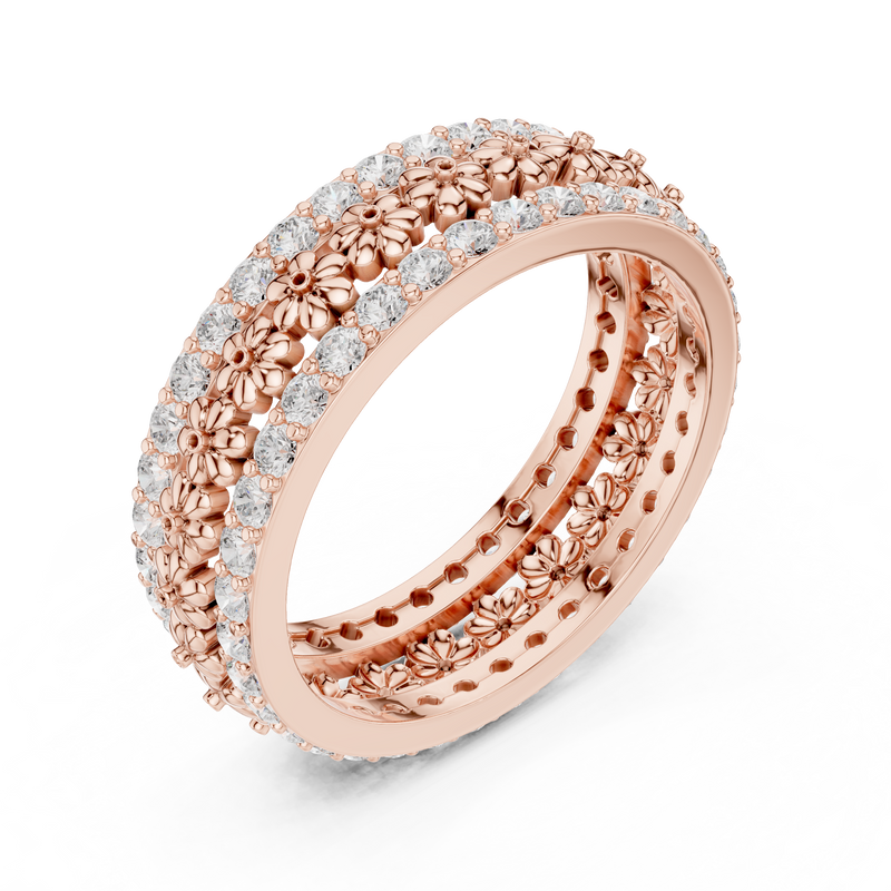 Ladies Ring R40@7 - Rose Gold - Image