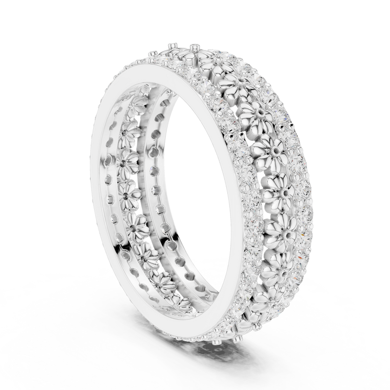 Ladies Ring R40@7 - White Gold - Image